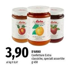 D'arbo - Confetture Extra Classiche
