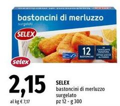 Selex - Bastoncini Di Merluzzo Surgelato