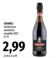 Chiarli 1860 - Lambrusco Salamino Amabile DOC