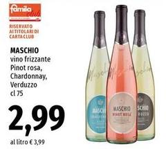 Maschio - Vino Frizzante Pinot Rosa