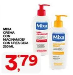 Mixa - Crema Con Niacinamide/ Con Urea Cica