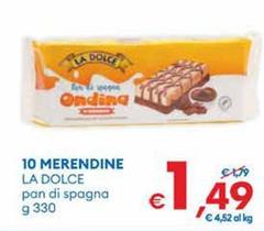 La Dolce - 10 Merendine
