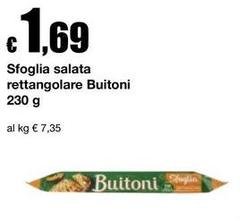 Buitoni - Sfoglia Salata Rettangolare