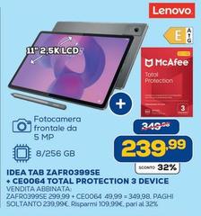 Lenovo - Tab ZAFR0399SE + CE0064 Total Protection 3 Device