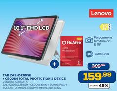 Lenovo - Tab Zaeho20sse + Ce0064 Total Protection 3 Device