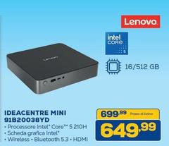 Lenovo - Ideacentre Mini 91b20038yd