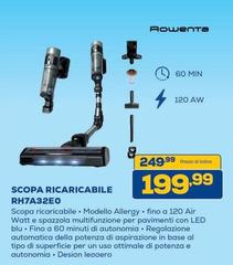 Rowenta - Scopa Ricaricabile RH7A32EO