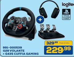 Logitech - G29 Volante + G435 Cuffia Gaming