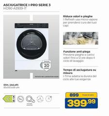 Whirlpool - Asciugatrice I-pro Serie 3