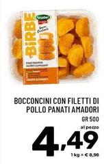 Amadori - Bocconcini Con Filetti Di Pollo Panati