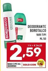 Borotalco - Deodorante