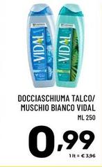 Vidal - Docciaschiuma Talco/ Muschio Bianco