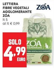 Zoa - Lettiera Fibre Vegetali Agglomerante