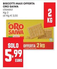 Oro saiwa - Biscotti Maxi Offerta