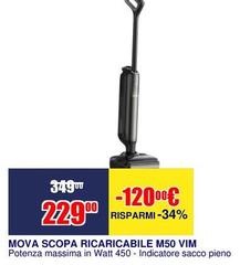 Vim - Scopa Ricaricabile M50