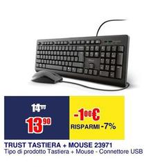 Trust -  Tastiera + Mouse 23971