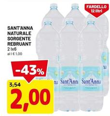 Sant'anna - Naturale Sorgente Rebruant