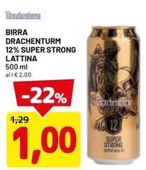 Drachenturm - Birra  12% Super Strong Lattina