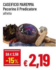 Caseificio Maremma -  Pecorino Il Predicatore