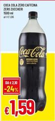 Coca Cola - Zero Caffeina Zero Zuccheri