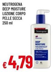 Neutrogena - Deep Moisture Lozione Corpo Pelle Secca