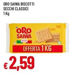 Oro saiwa - Biscotti Secchi Classici