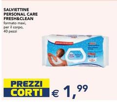 Fresh & Clean - Salviettine Personal Care