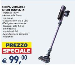Rowenta - Scopa Versatile Xpert