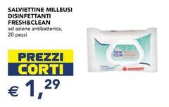 Fresh & Clean - Salviettine Milleusi Disinfettanti