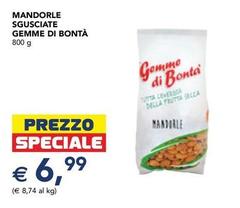 Gemme di bontà - Mandorle Sgusciate
