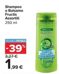 Garnier - Shampoo O Balsamo Fructis