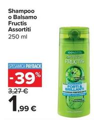 Garnier - Shampoo O Balsamo Fructis