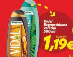 Natural - Vidal Bagnoschiuma