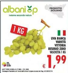Vittoria - Uva Bianca Varietà