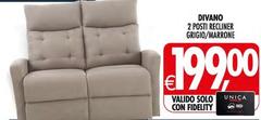 Valido - 2 Posti Recinier Grigio/Marrone