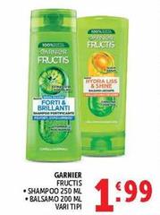 Garnier - Fructis Shampoo/ Balsamo