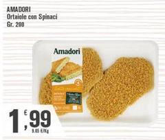 Amadori - Ortaiole Con Spinaci