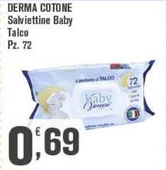 Derma Cotone - Salviettine Baby Talco