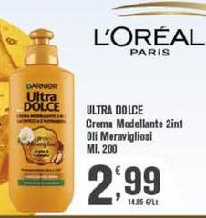 L'Oreal - Ultra Dolce Crema Modellante 2in 1 Oli Meravigliosi