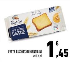 Gentilini - Fette Biscottate