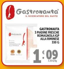 Gastronauta - 3 Piadine Fresche Romagnola IGP Alla Riminese