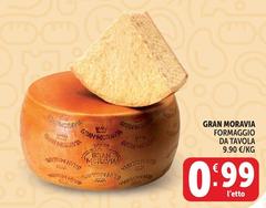 Gran moravia - Formaggio Da Tavola