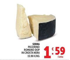 Serra - Pecorino Romano DOP In Crosta Nera