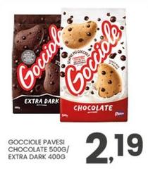 Pavesi - Gocciole Chocolate/Extra Dark