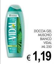 Vidal - Doccia Gel Muschio Bianco