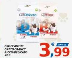 Crancy - Croccantini Gatto  Ricco/Delicato