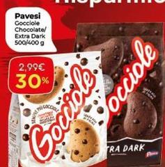 Pavesi - Gocciole Chocolate/ Extra Dark