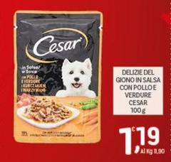 Cesar - Delizie Del Giono In Salsa Con Polloe Verdure