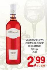 Citra - Vino D'Abruzzo Cerasuolo DOP Terramare