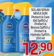 Nivea - Solari Spray Sun Protect & Care Kid Spf50+